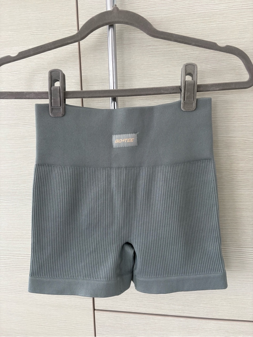 Bo + Tee Ribbed Gym Shorts